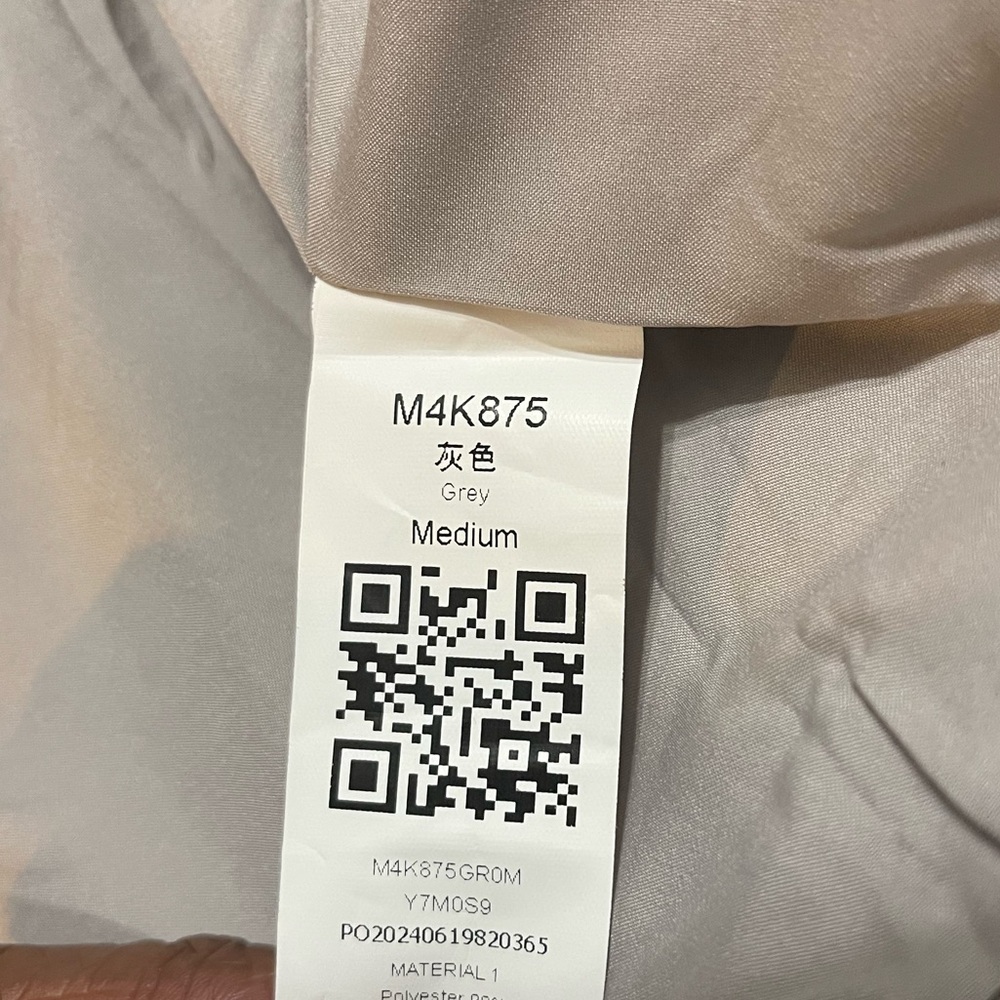 Gray Medium Cropped Jacket - image 3